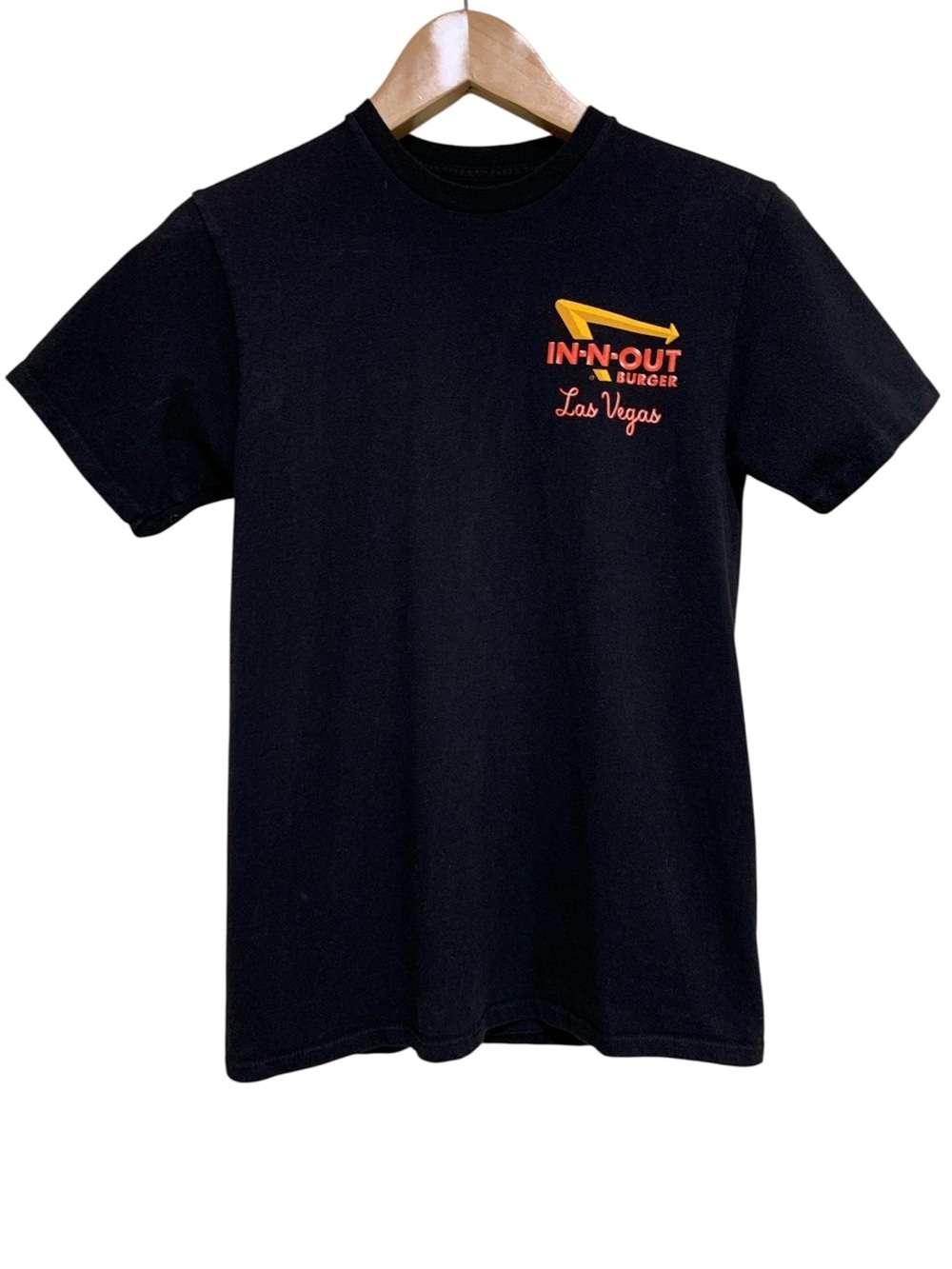 In-N-Out Burger Las Vegas Black Logo T-Shirt - Unisex Size Small Danny Heller